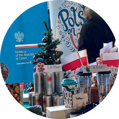 The Tallinn International Christmas Market is the largest charity event in Estonia. We were honored to actively participate in this years 17th edition of the event.