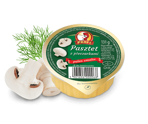 Pâté with mushrooms
