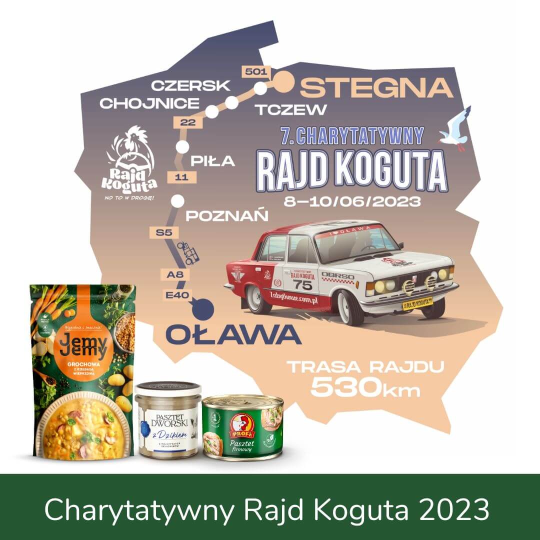 The charity Rooster Rally (Rajd Koguta) is an exceptional and unique automotive event, that, for the seventh time, brought together enthusiasts of century-old vehicles for a noble purpose.