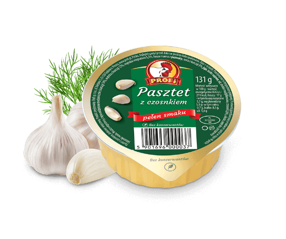 Pâté with garlic